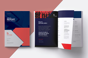 Annual Report, a Brochure Template by Elite_Standard