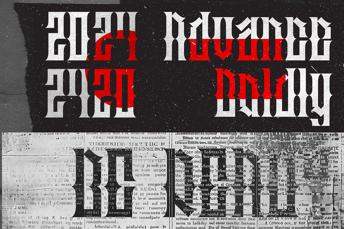 Sikstu Font | Blackletter, a Blackletter Font by Jadatype.id (Photo 3 of 8)
