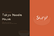 Ramen — Japanese Display Font, a Handwritten Font by Lettra Studio (Thumbnail 4 of 11)