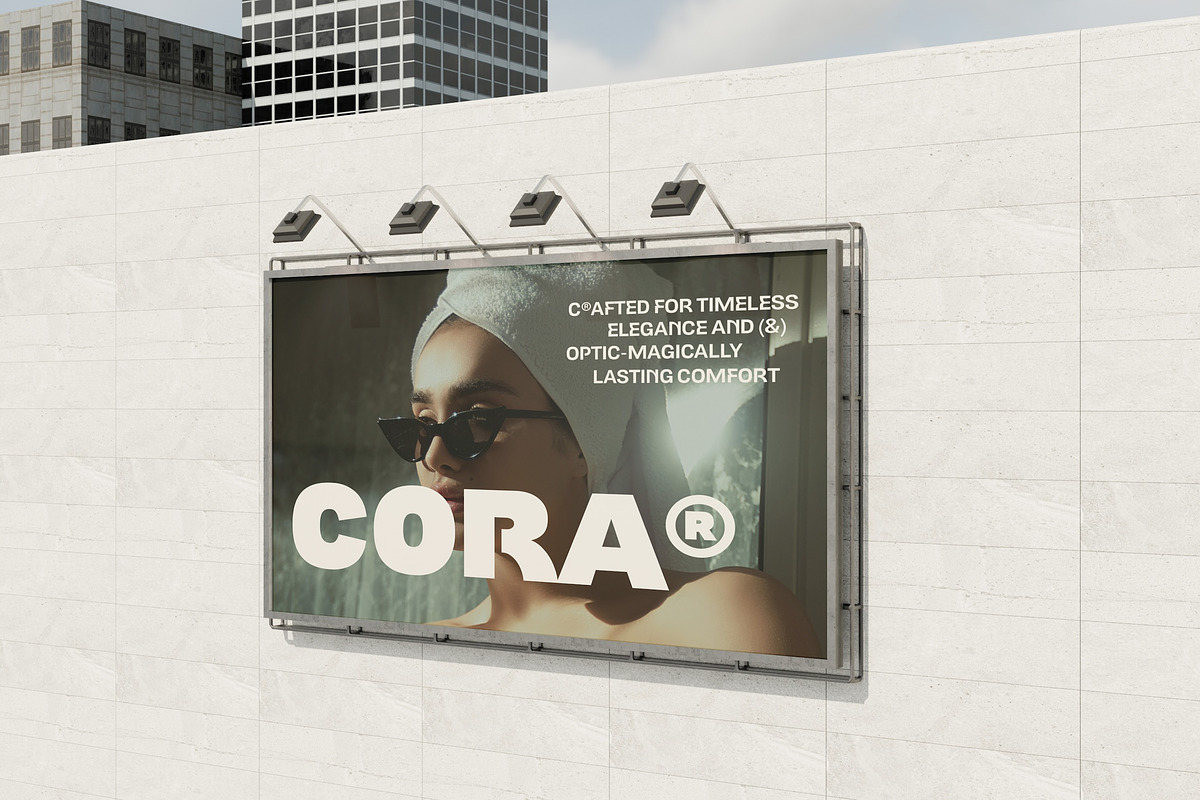 Cora Montserra - Modern Sans 9 Fonts, a Sans Serif Font by Casloop Studio (Photo 8 of 9)