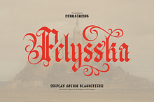 Pelysska Display Gothic Blackletter