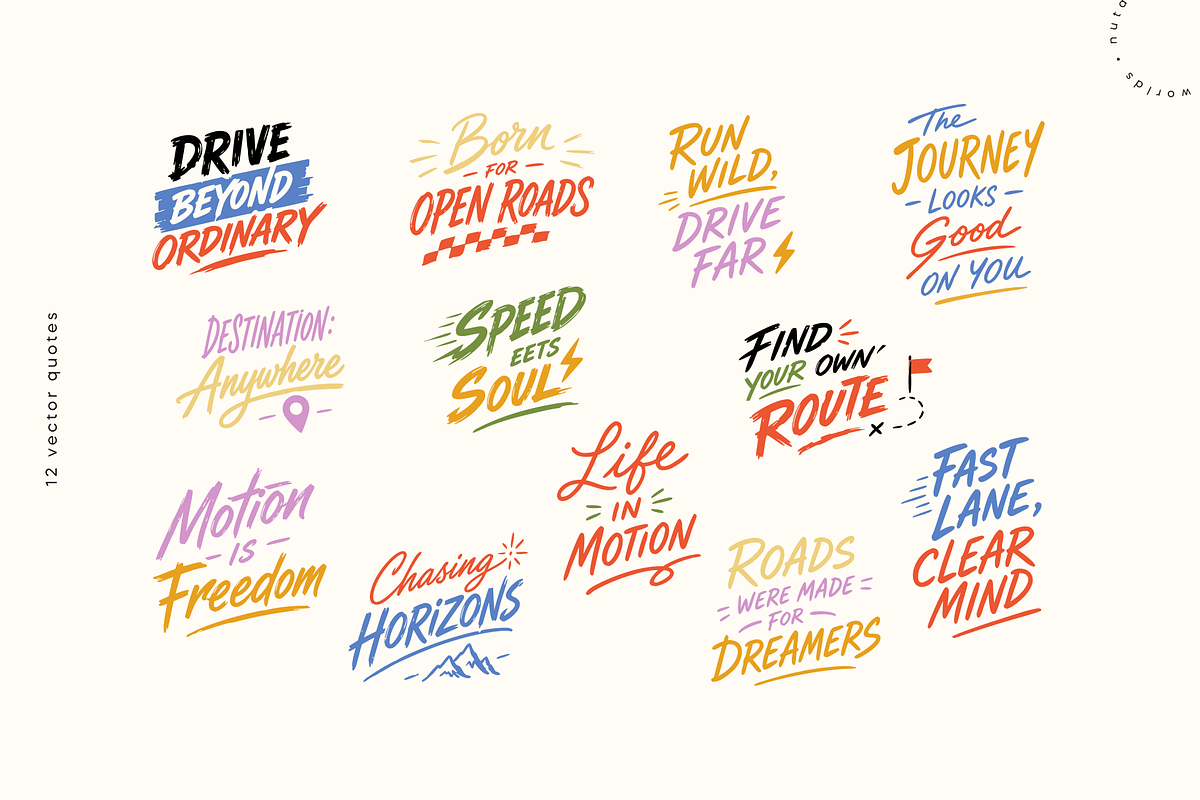 Vintage Road Trip Collection, an Object Graphic by Nutalin Art (Photo 7 of 10)