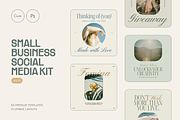 Small Business Social Media CANVA+PS, a Social Media Template by September 5th (Thumbnail 1 of 24)