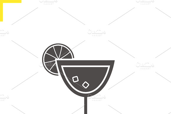 Cocktail Icon. Vector