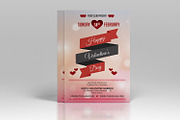 Valentine’s Day Party Flyer, an Invitation Template by Template Shop (Thumbnail 1 of 3)