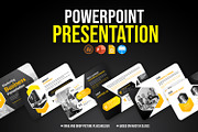 Business Presentation Template, a Presentation Template by gstudiovect21 (Thumbnail 1 of 3)