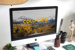 Colorado Landingpage PSD