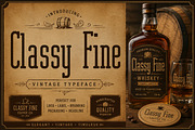 Classy Fine, a Serif Font by Wow Magic (Thumbnail 5 of 5)