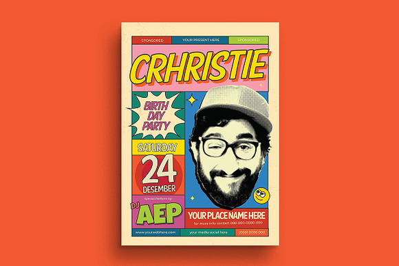 Birthday Party Flyer
