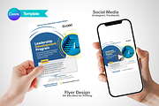 Leadership Development Canva Flyer, a Flyer Template by antyalias store (Thumbnail 1 of 5)