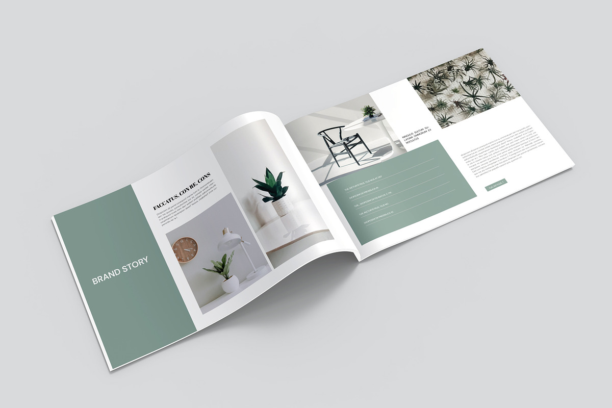 Minimal Portfolio Brochure I Canva, a Brochure Template by PixWork (Photo 4 of 9)