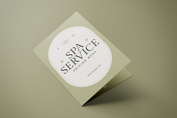 Spa Service Pricing Brochure preview 4