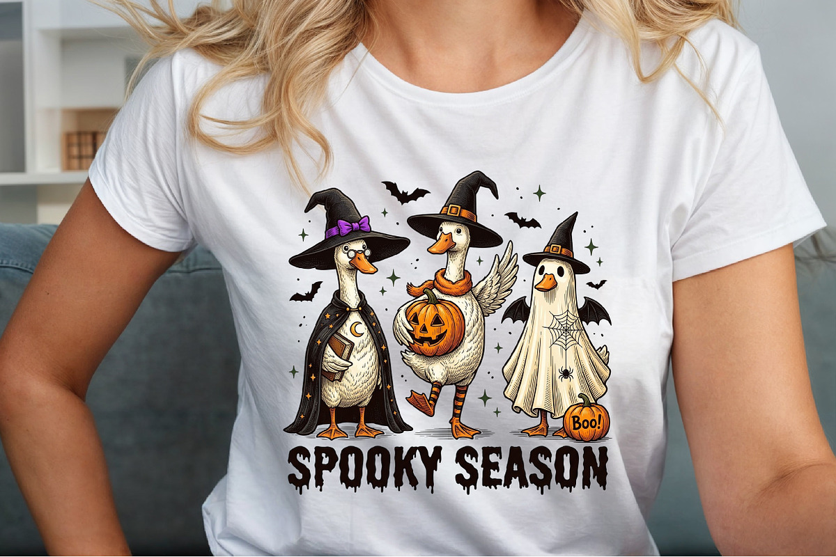Funny Goose Halloween-Goose, a Work Illustration by Sublimation Artist (Photo 5 of 9)