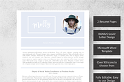 Sky Resume Template + Cover Letter, a Resume Template by Made By Hamilton (Thumbnail 4 of 4)
