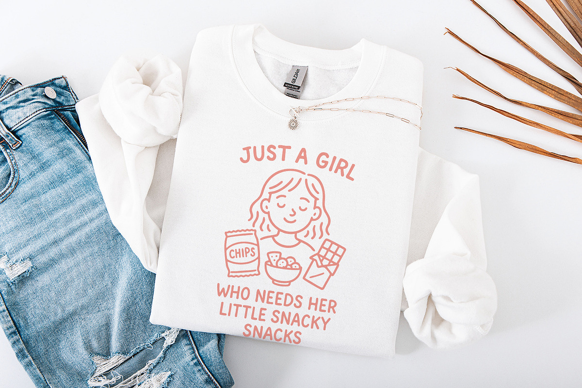 Just A Girl Who Needs Her Little, an Illustration by SharpMarketplace (Photo 4 of 9)