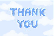 Cloudy - Cute Decorative Font, a Symbol Font by Kanink Studio (Thumbnail 15 of 15)