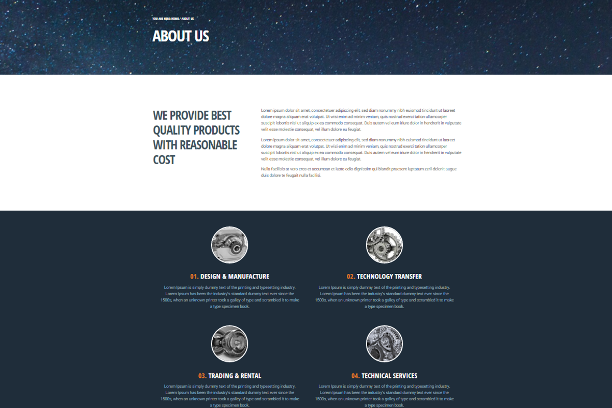 IndusPress WordPress Theme, a WordPress Template by GretaThemes (Photo 4 of 8)