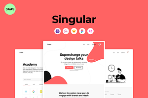 Singular SAAS Template - Bootstrap 5