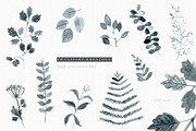 Monochrome Forest pattern collection, a Pattern Graphic by Inna Moreva (Thumbnail 7 of 10)