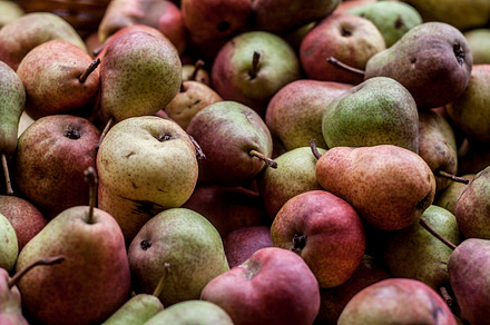 Pears Closeup