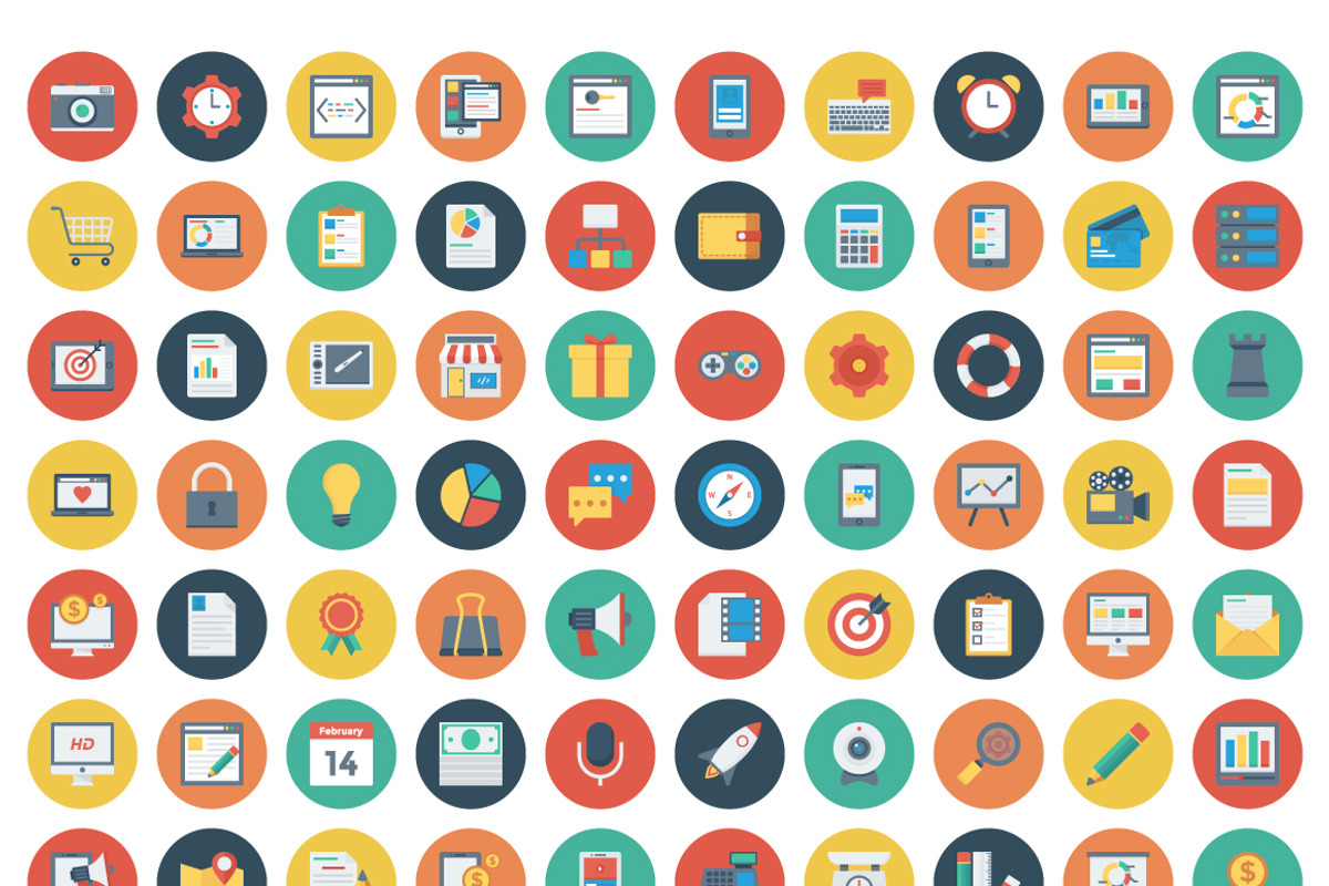 1500 SEO and Marketing Icons, an Outline Icon by Dinosoftlabs (Photo 7 of 7)