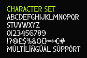 Grader Shave Modern Futuristic Font, a Font by PutraCetol Studio (Thumbnail 5 of 5)