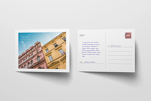 High Resolution Postcard Mockup, an Advertising Mockup by zpackcreative
