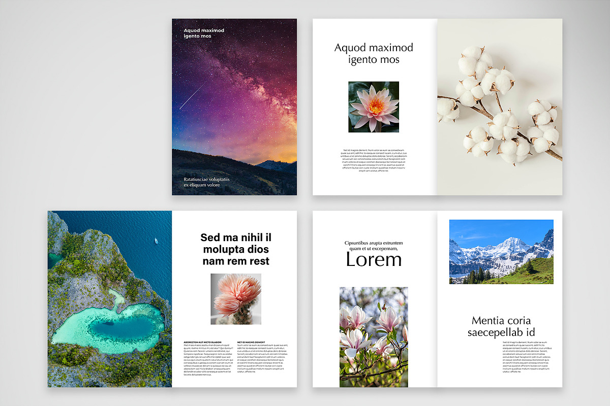 Elegant Nature Photography Brochure, a Brochure Template by McLittle Stock (Photo 2 of 5)