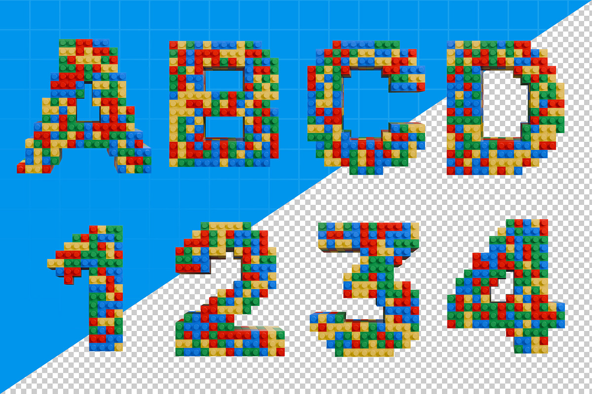Playful Brick Font, a Sans Serif Font by itefan Studio (Photo 2 of 5)