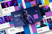 Ronin - Business Google Slide, a Presentation Template by Dens Creative Studio (Thumbnail 1 of 6)
