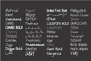 41 fonts bundle at only $40, a Script Font by Fonts & Printables (Thumbnail 2 of 2)