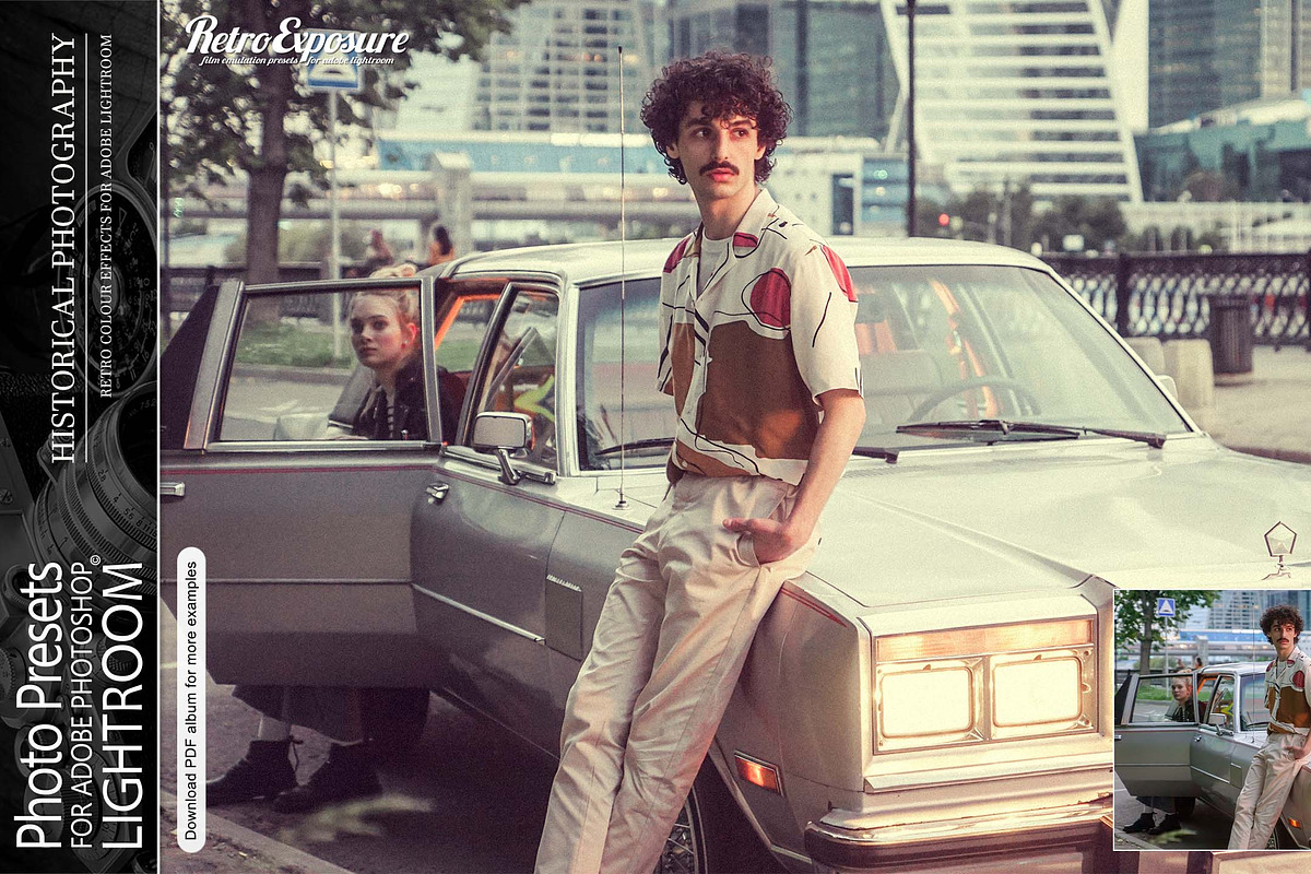 Presets for Lightroom Retro Exposure, an Action Add-On by Miracle_Design (Photo 44 of 51)