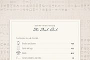 Book Club Stationery Creator Bundle, an Object Graphic by The October Creative (Thumbnail 10 of 18)