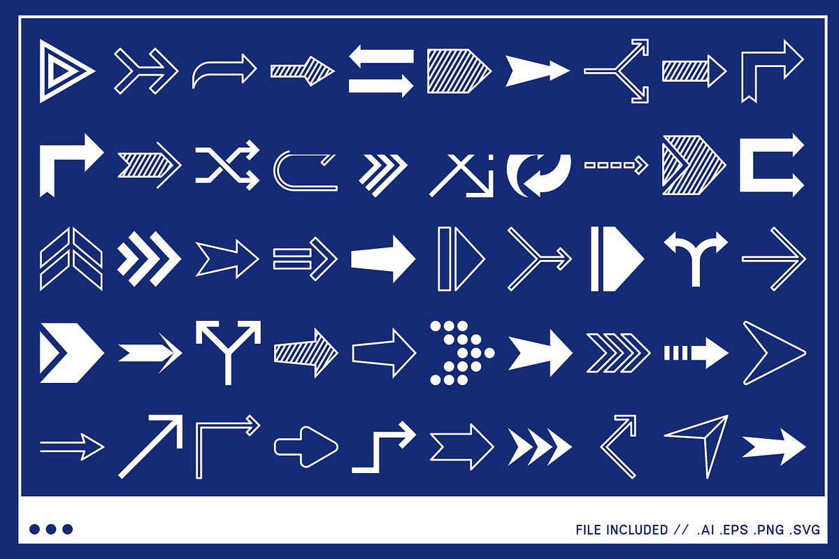 Arrow Icon Vector Pack, an Icon by Tekuni (Photo 8 of 14)