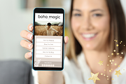 Boho Link in Bio, a Landing Page Template by SunshineStudioBoutique (Thumbnail 8 of 9)