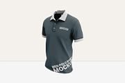 Men Polo Shirt Mockup, a Shirt Mockup by My Mockup (Thumbnail 2 of 3)