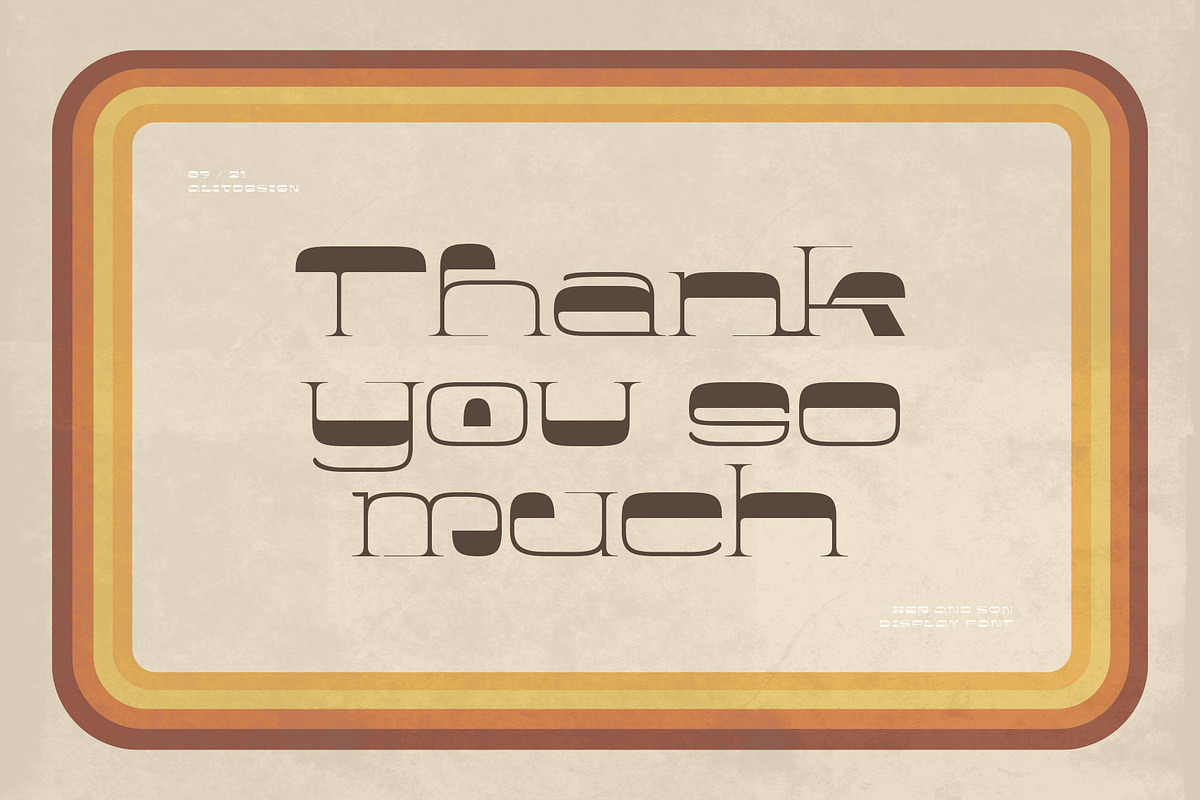 Her and Son, a Font by alit design (Photo 6 of 15)