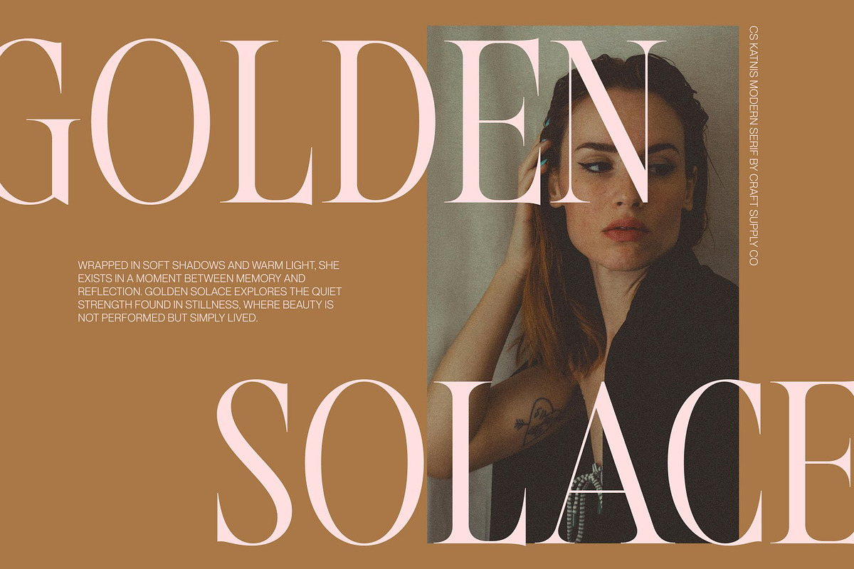 CS Katnis – Modern Serif Font, a Serif Font by Craft Supply Co. (Photo 6 of 8)