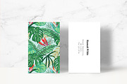 The Tropics Business Card Template, a Business Card Template by Human-made. Made to feel. (Thumbnail 2 of 3)