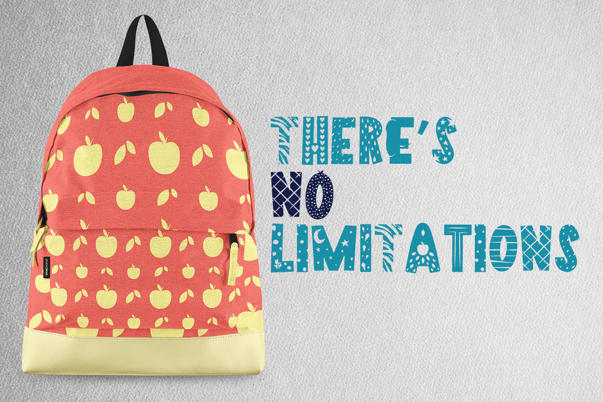 Pencil Case - Scandinavian kids font preview 6