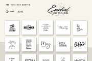 Instagram Social Media Quotes CANVA, a Social Media Template by Eviory (Thumbnail 22 of 55)