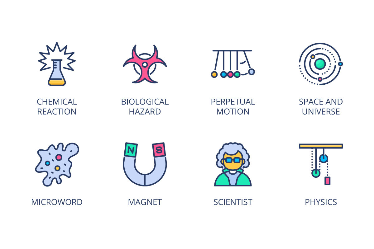 96 Science icons, an Outline Icon by vectorstank (Photo 13 of 14)