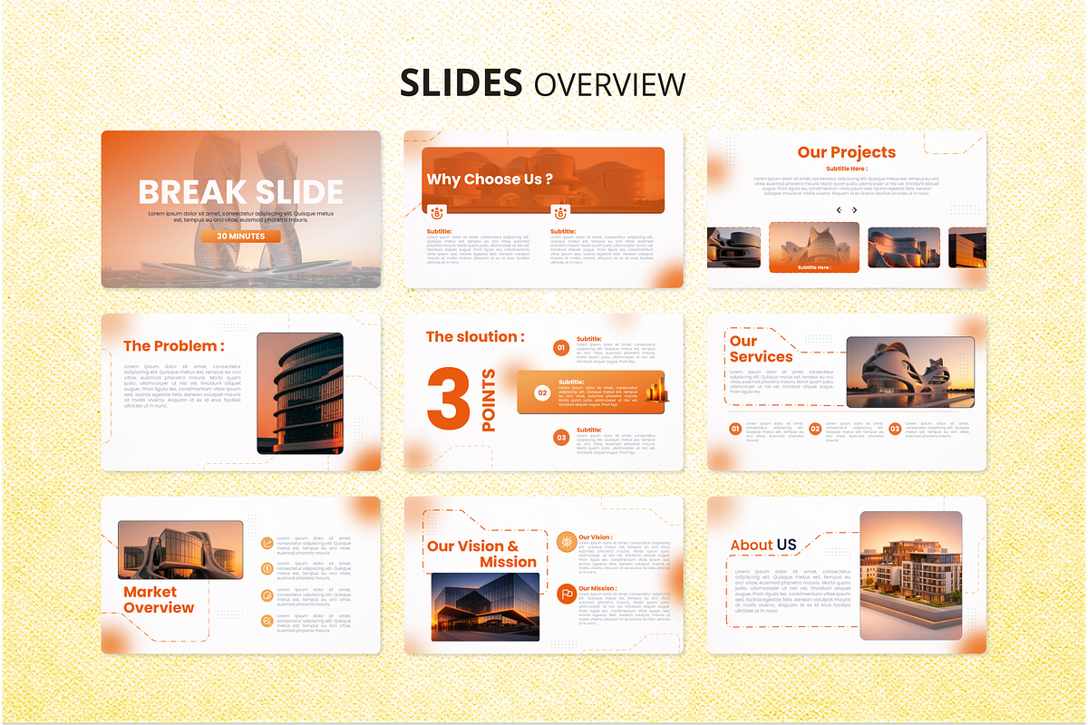 Structura Real Estate PPT Template, a Presentation Template by Premast (Photo 3 of 3)