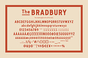 The Bradbury - A Hand Drawn Font, a Sans Serif Font by Komet & Flicker (Thumbnail 12 of 12)