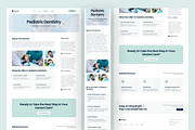 Dental Clinic Website UI Figma, an UI Kit Template by peterdraw (Thumbnail 5 of 7)