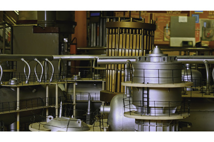 Industrial equipment with tanks and, an Industrial Photo by Media Whale Stock