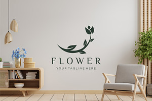 Flower Logo Design Template