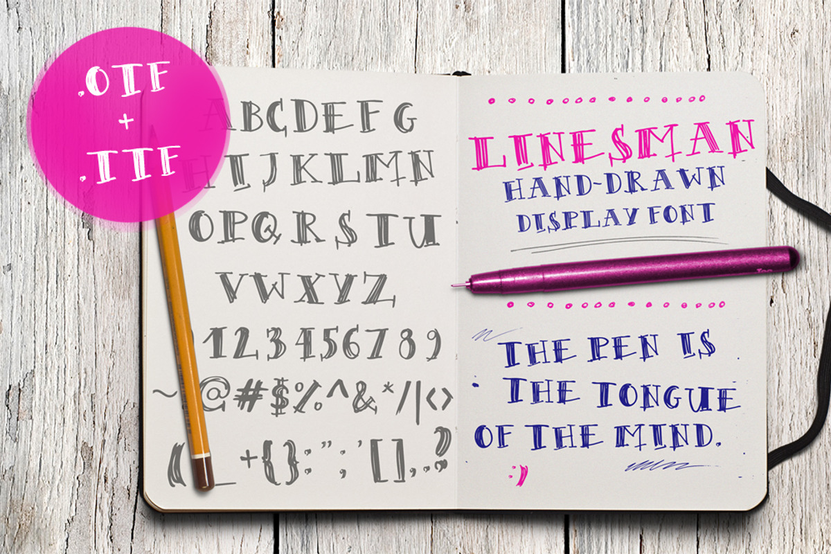 Linesman Font