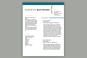 Resume Template | MS Word, a Resume Template by Scribbled Napkin Design (Thumbnail 3 of 4)