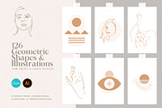 Geometric & Lineart Illustration Kit, a Graphic by AndrewPixel (Thumbnail 1 of 11)